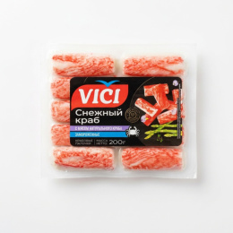 Крабовые Палочки Снежный Краб VICI 200гр/18шт; 11.04.26