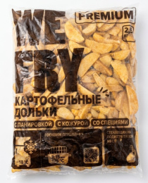 Картофельные дольки в кожуре со специями Fry Me 2,5кг/5шт; 17.12.25
