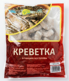 Креветка Тигровая б/г 21-25 в/п с/хв Т.Бухта 500гр/20шт; 18.11.25