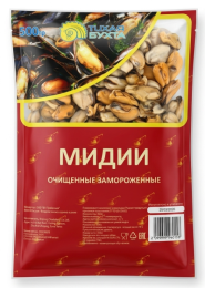 Мидии очищ-е. 300-500шт Т.Бухта 500гр/20шт; 25.03.26
