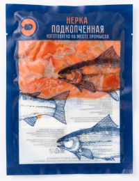 Ломтики Нерки (обрезь) подкопчен. в/у 200гр/80шт/16кг; 06.09.25