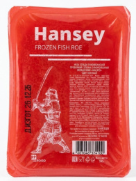 Икра Масаго Красная уп/500гр Hansey 1/12шт; 26.02.26-09.03.26